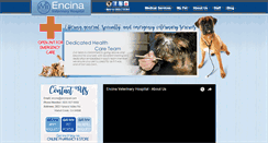 Desktop Screenshot of encinavet.com